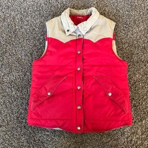 Reversible Vintage Roxy Vest